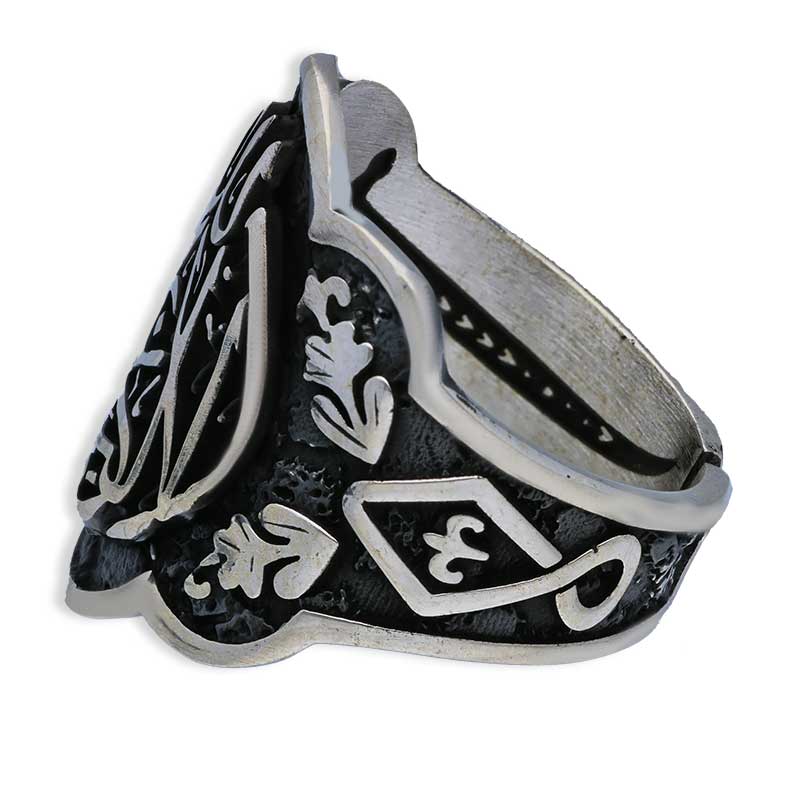Sterling Silver 925 Men's Ring - FKJRNSLU2048