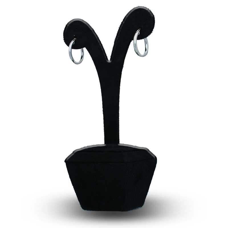 Sterling Silver 925 Clip On Hoop Earrings - FKJERNSLU3119