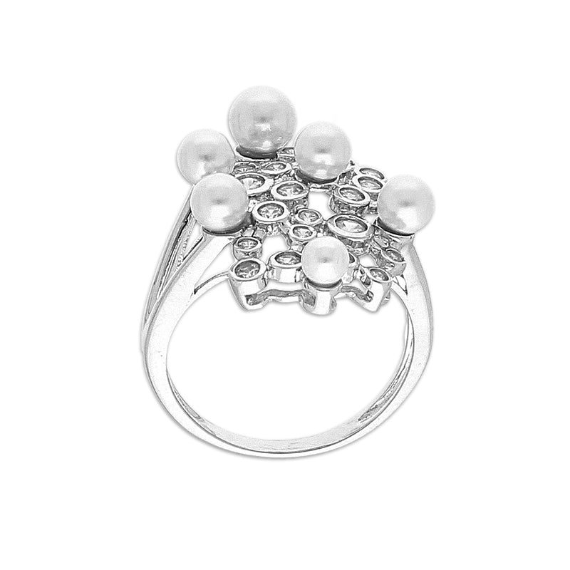 Sterling Silver 925 Pendant Set (Necklace, Earrings and Ring) - FKJNKLSTSLU2033