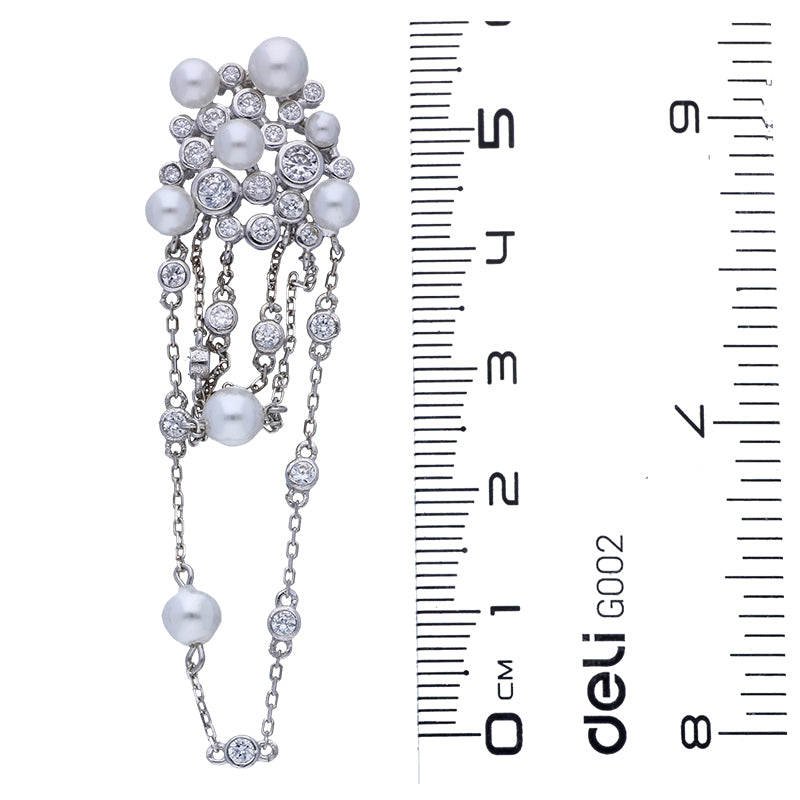 Sterling Silver 925 Pendant Set (Necklace, Earrings and Ring) - FKJNKLSTSLU2033