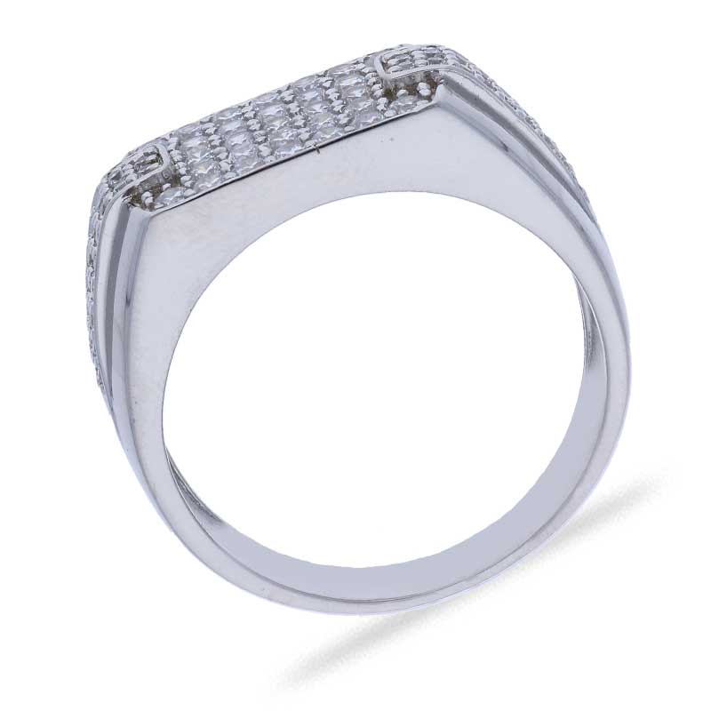 Sterling Silver 925 Men's Ring - FKJRNSLU2057