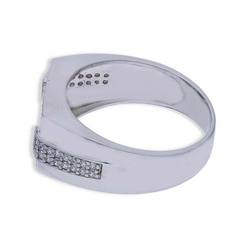 Sterling Silver 925 Men's Ring - FKJRNSLU2057