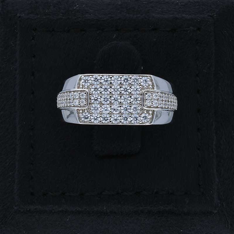 Sterling Silver 925 Men's Ring - FKJRNSLU2057