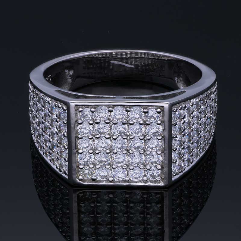 Sterling Silver 925 Men's Ring - FKJRNSLU2060
