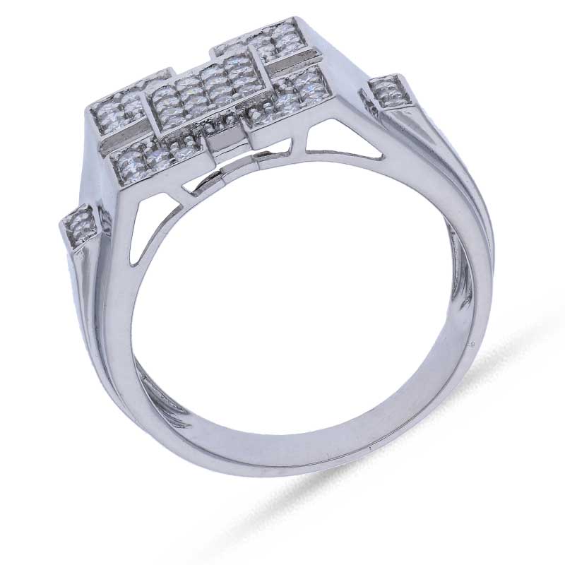 Sterling Silver 925 Men's Ring - FKJRNSLU2059