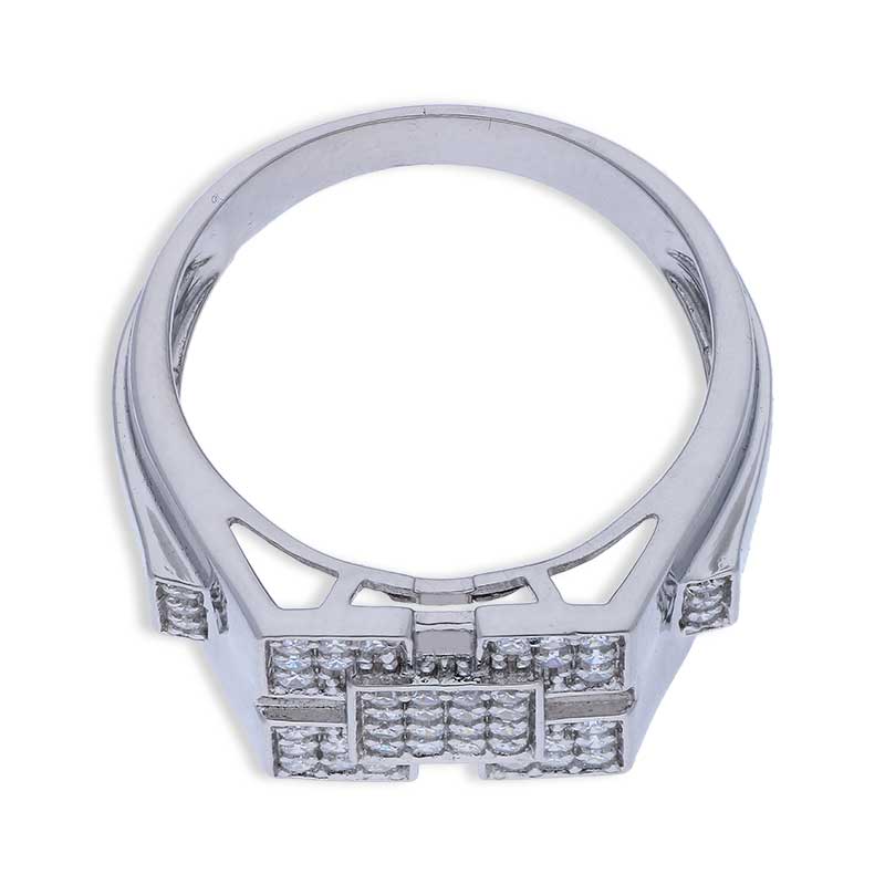 Sterling Silver 925 Men's Ring - FKJRNSLU2059