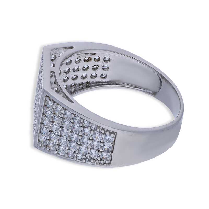 Sterling Silver 925 Men's Ring - FKJRNSLU2060