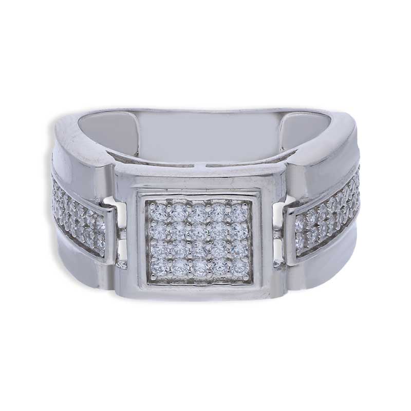 Sterling Silver 925 Men's Ring - FKJRNSLU2062