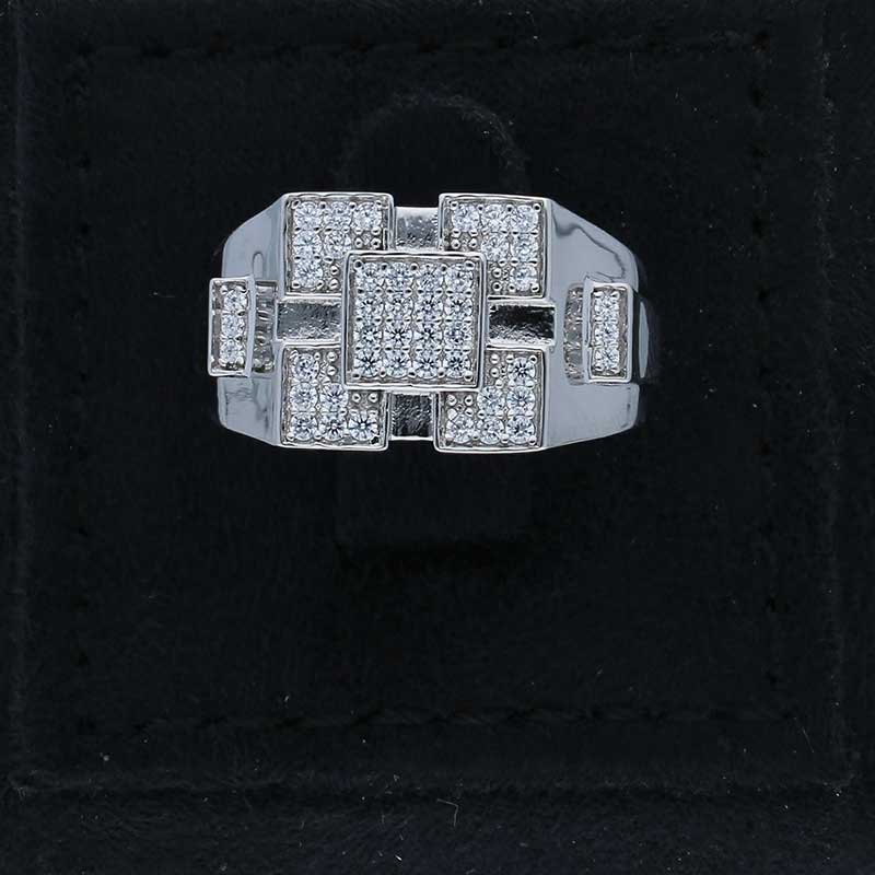 Sterling Silver 925 Men's Ring - FKJRNSLU2059