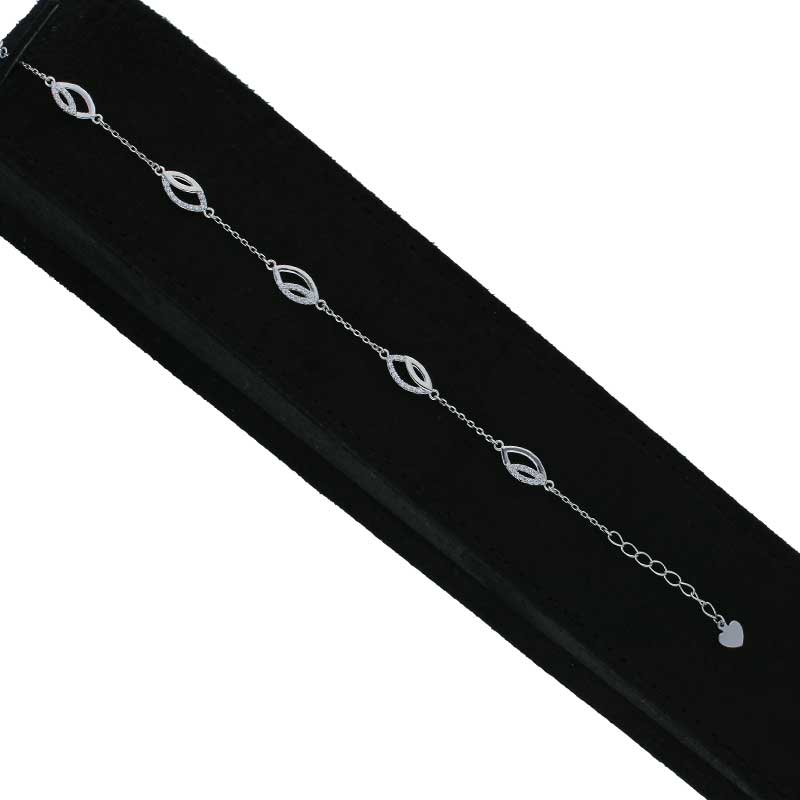 Sterling Silver 925 Bracelet - FKJBRLSLU1058