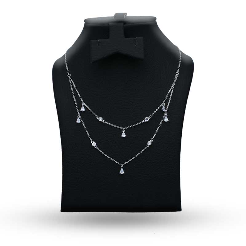 Sterling Silver 925 Charm Necklace - FKJNKLSLU1113