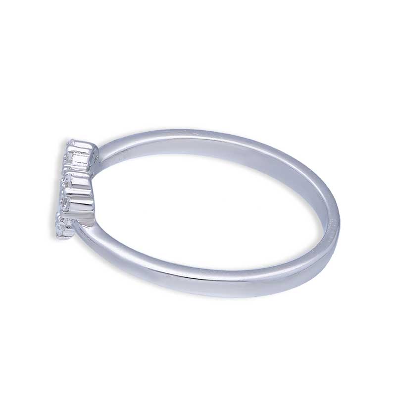 Sterling Silver 925 Heart Shaped Ring - FKJRNSLU2072
