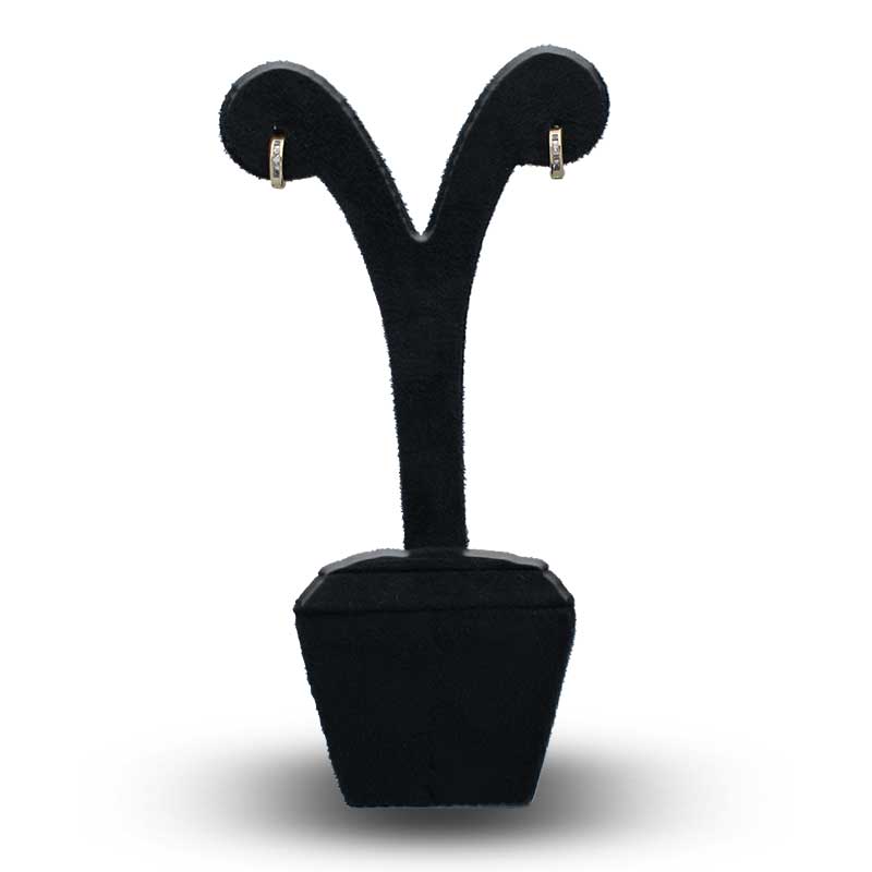 Gold Clip Earrings 18KT - FKJERN18KU3124