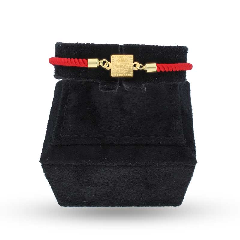 Gold String Bracelet 21KT - FKJBRL21KU1067