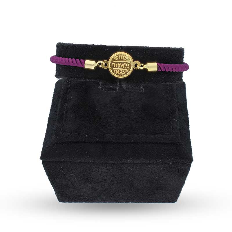 Gold Coin String Bracelet 21KT - FKJBRL21KU1069