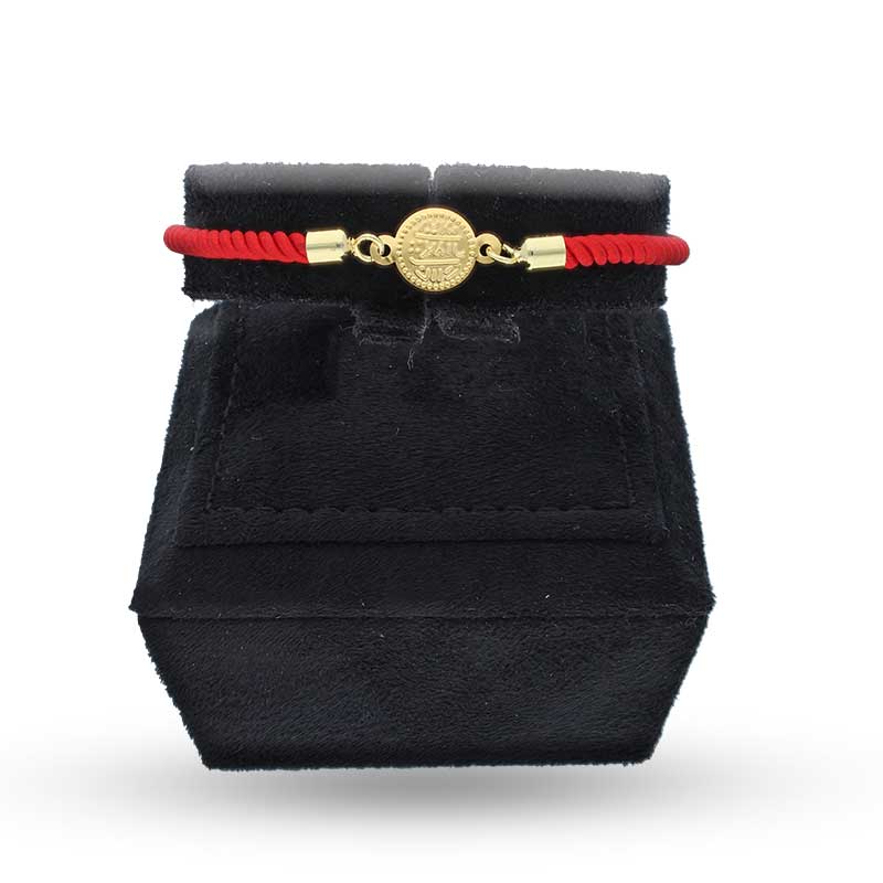 Gold Coin String Bracelet 21KT - FKJBRL21KU1077