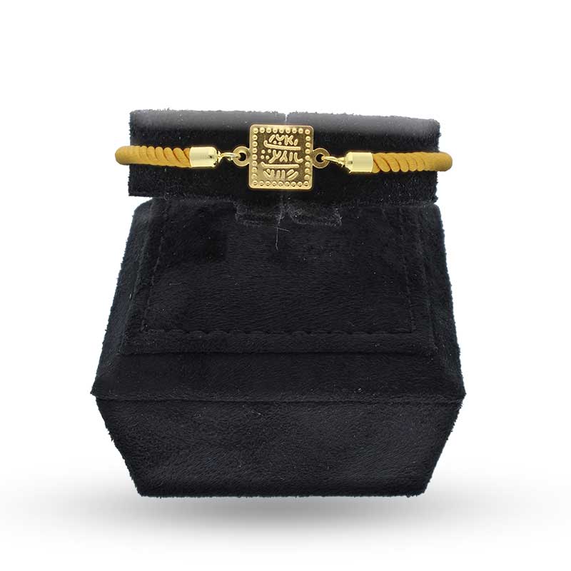 Gold String Bracelet 21KT - FKJBRL21KU1074