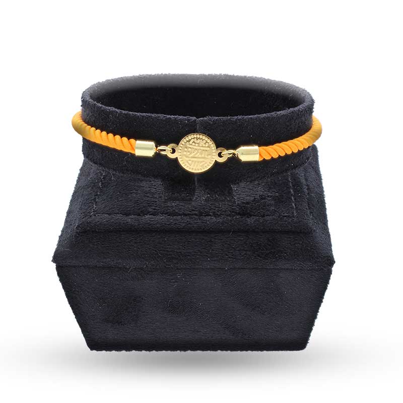 Gold Coin String Bracelet 21KT - FKJBRL21KU1085