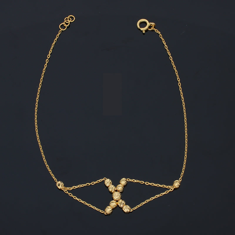 Gold Bracelet 21KT - FKJBRL21KU1016