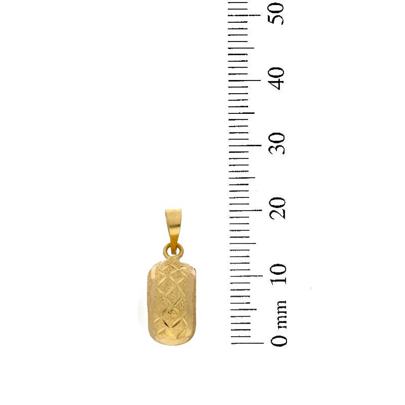 Gold Necklace (Chain with Pendant) 18KT - FKJNKL18KU1044