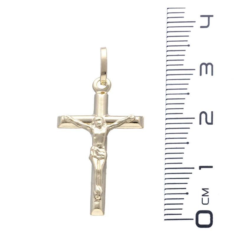 Gold Necklace (Chain with Cross Pendant) 18KT - FKJNKL18KU1063