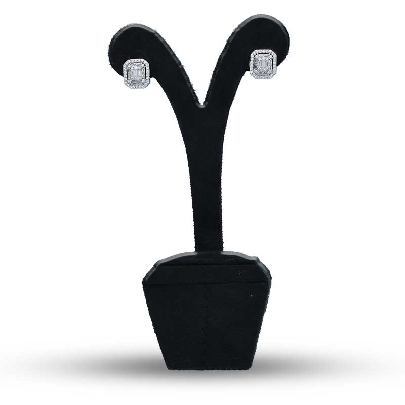 Sterling Silver 925 Stud Earrings - FKJERNSLU3140