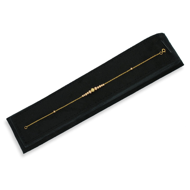 Gold Beads Bracelet 21KT - FKJBRL21KU6032