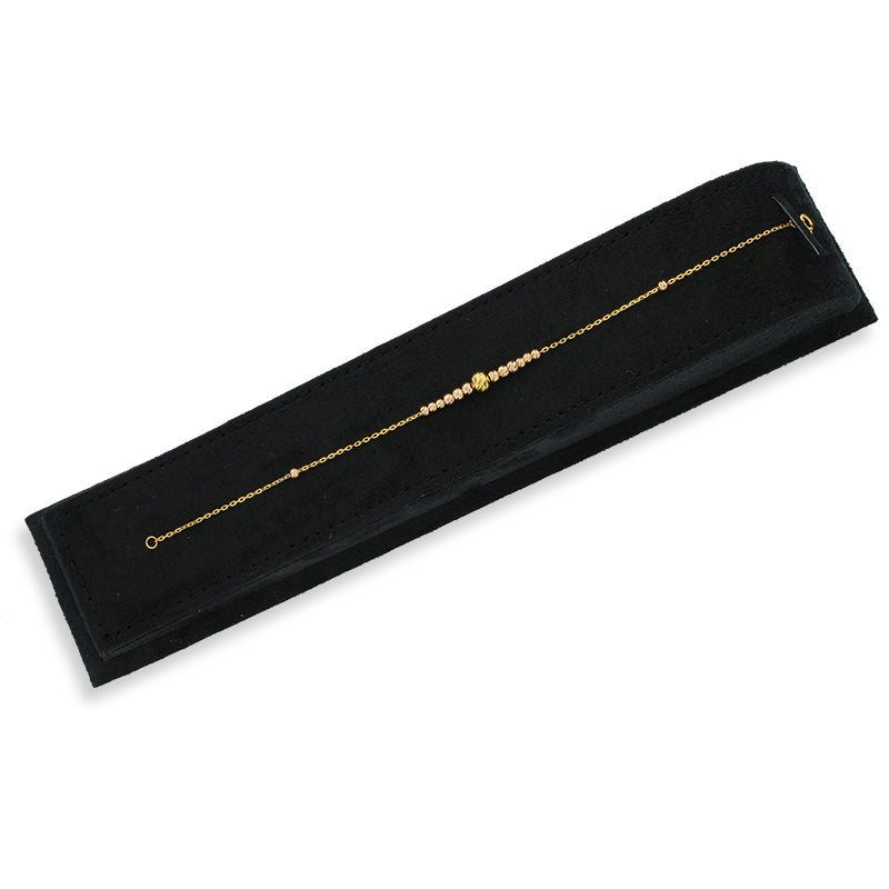 Gold Beads Bracelet 21KT - FKJBRL21KU6042