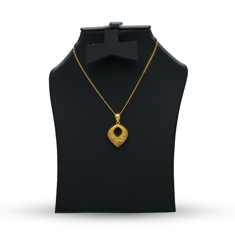 Gold Necklace (Chain with Pendant) 21KT - FKJNKL21KU6067