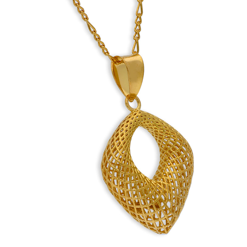 Gold Necklace (Chain with Pendant) 21KT - FKJNKL21KU6067