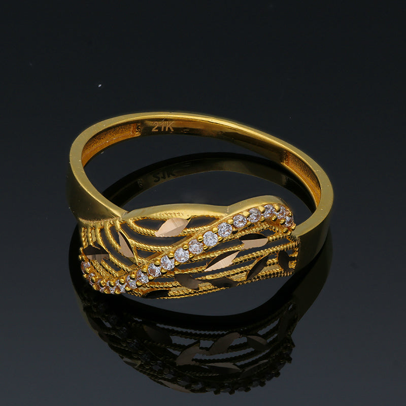 Gold Ring 21KT - FKJRN21KU2116