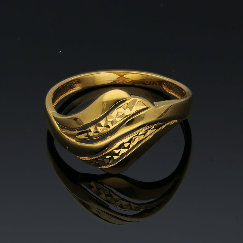Gold Ring 21KT - FKJRN21KU2111