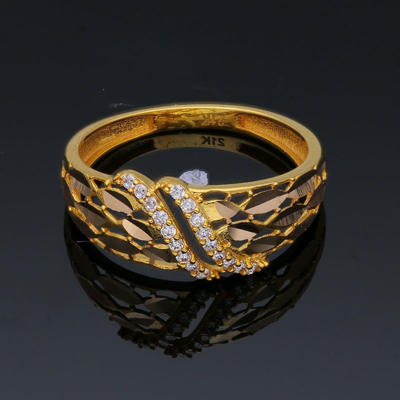 Gold Ring 21KT - FKJRN21KU2114