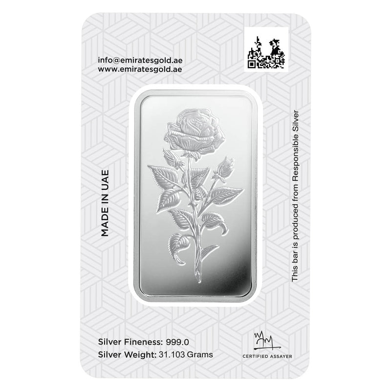 Emirates 1 Ounce Silver Bar in 999 Silver - FKJGBRSL2162