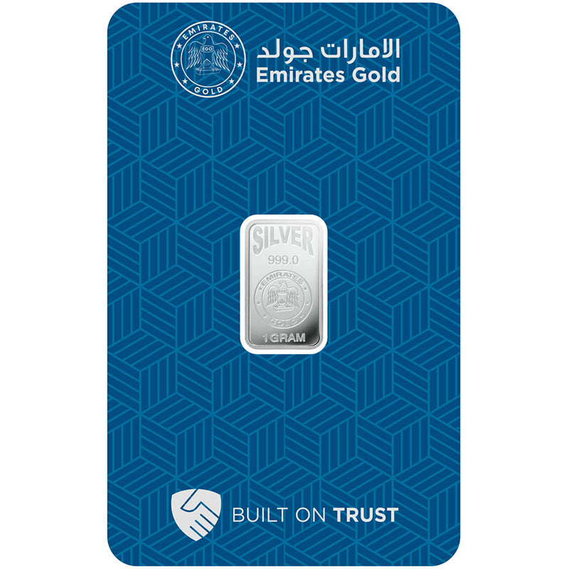 Emirates 1 Gram Silver Bar in 999 Silver - FKJGBRSL2179