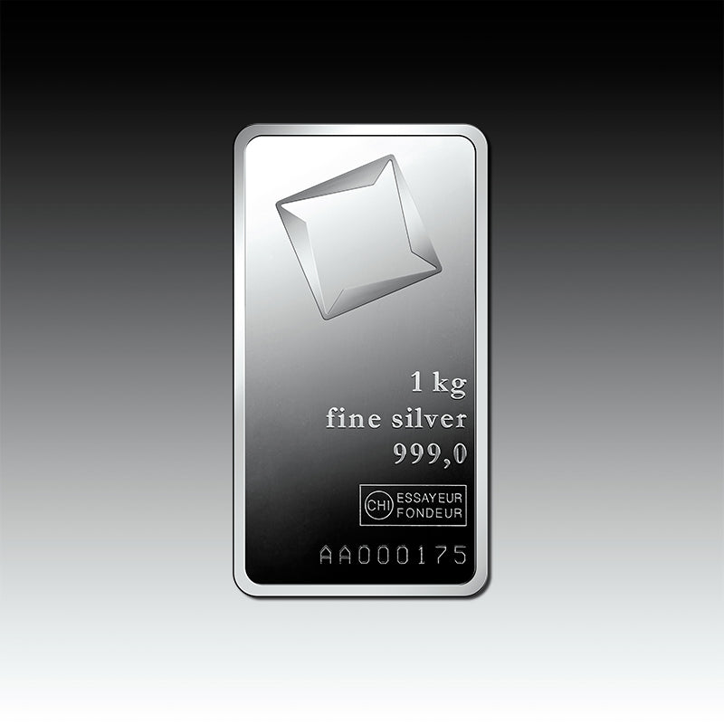 Valcambi Suisse 1 Kilogram Silver Bar in 999 Silver - FKJGBRSL2209
