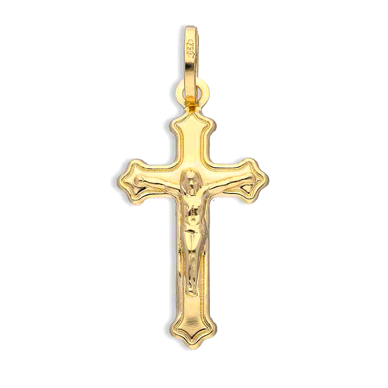 Gold Cross Pendant 18KT - FKJPND18KU1152