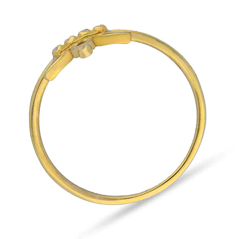 Gold Crown Ring 18KT - FKJRN18KU2097