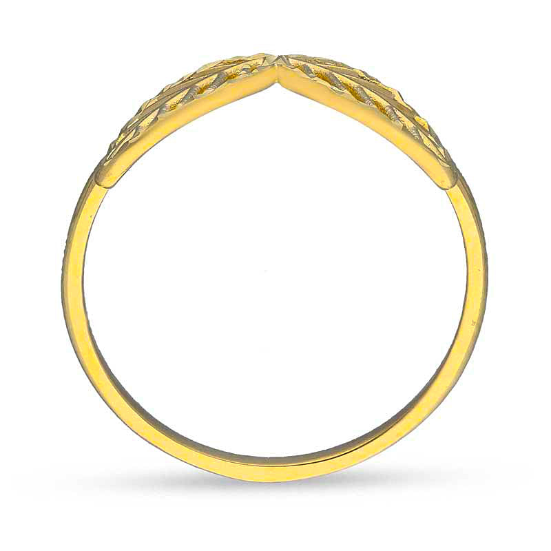 Gold Leaf Ring 18KT - FKJRN18KU2098