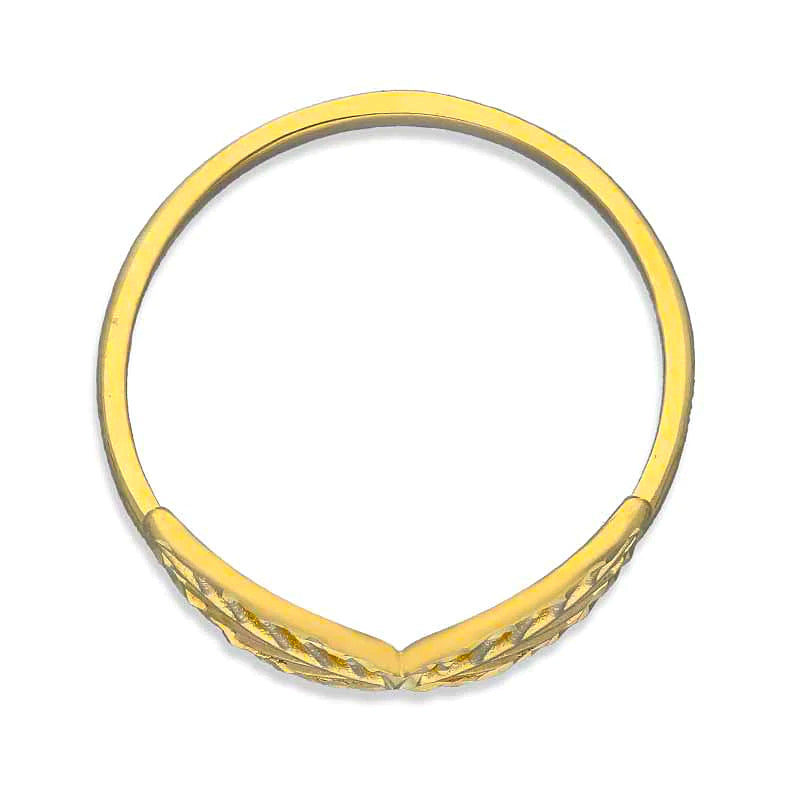 Gold Leaf Ring 18KT - FKJRN18KU2098