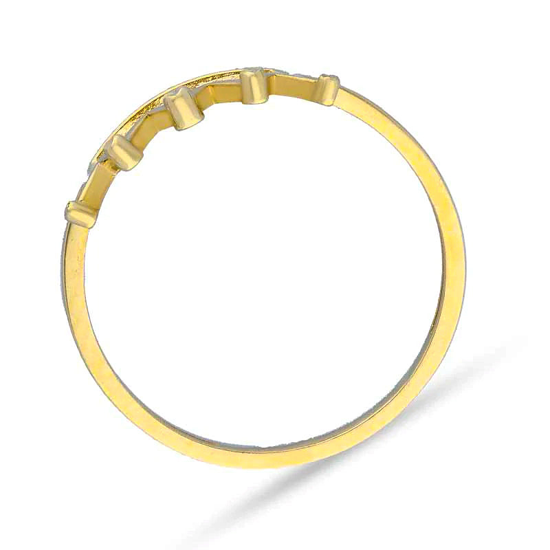 Gold Crown Ring 18KT - FKJRN18KU2099