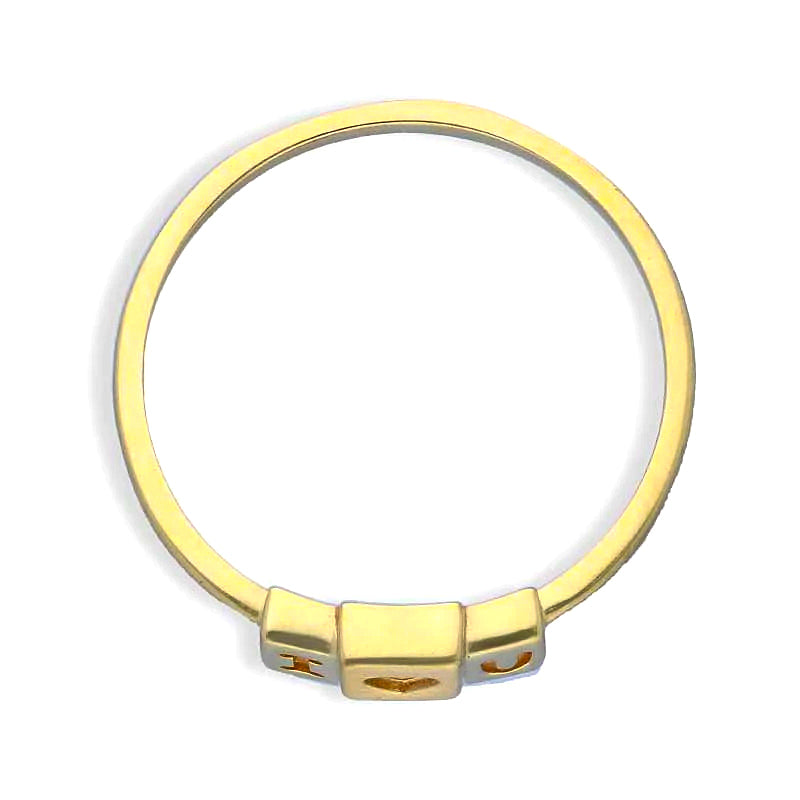 Gold I Love You Ring 18KT - FKJRN18KU2105