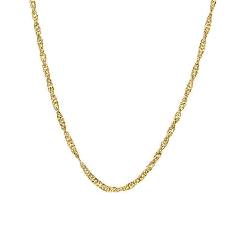 Gold Disco Chain 18KT - FKJCN2067