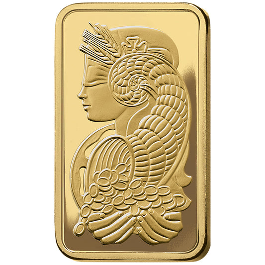 Pamp Suisse Queen Fortuna 10 Grams Gold Bar 24KT - FKJGBR2152