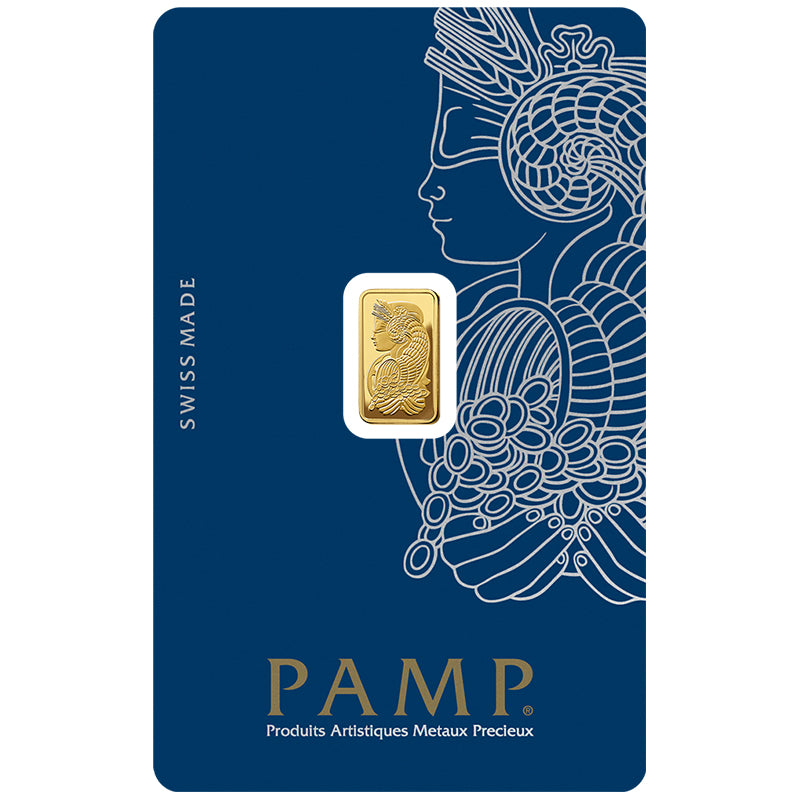Pamp Suisse Queen Fortuna 1 Gram Gold Bar 24KT - FKJGBR2151