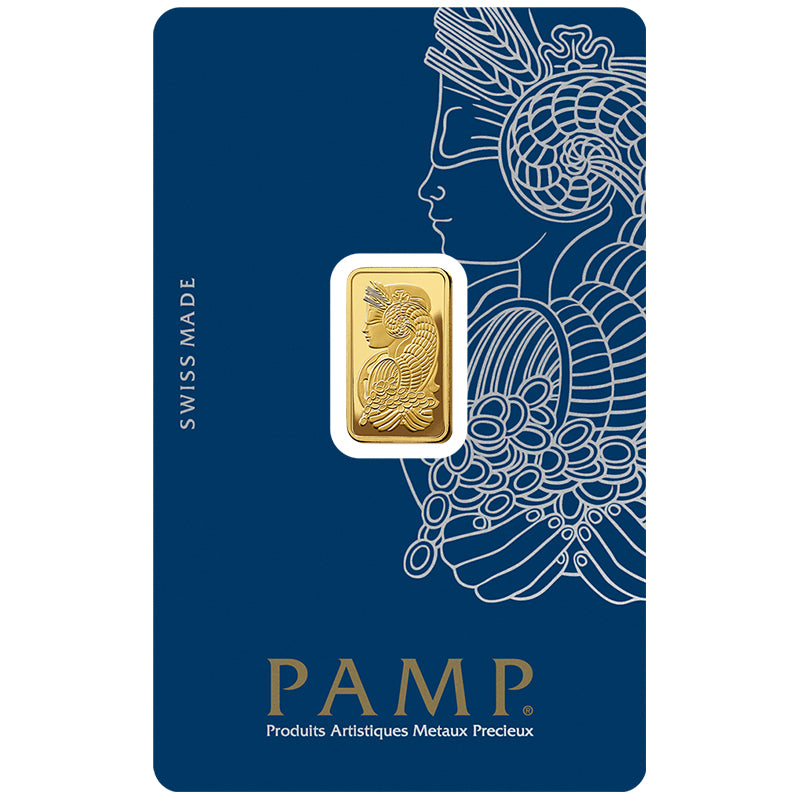 Pamp Suisse Queen Fortuna 2.5 Gram Gold Bar 24KT - FKJGBR2153