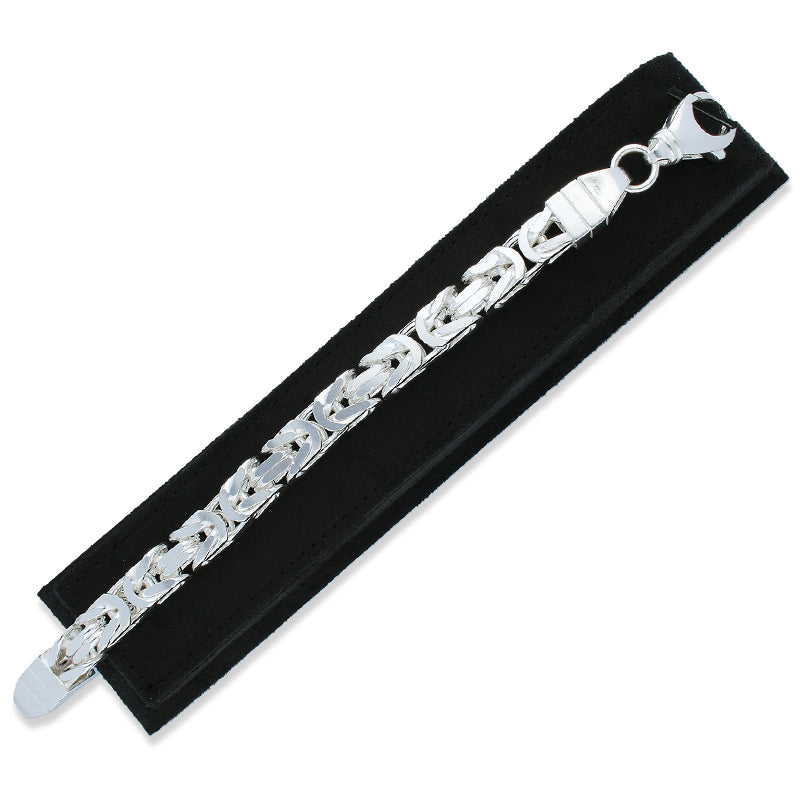 Sterling Silver 925 Men's Bracelet - FKJBRLSLU1121