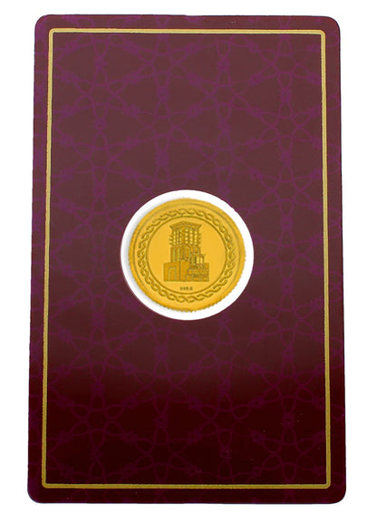 Gold 4 Gram Coin 24KT 999.9 Purity - FKJCON24KU4011