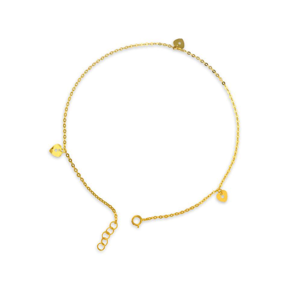 Gold Anklets 18KT - FKJANKL1964-fkjewellers