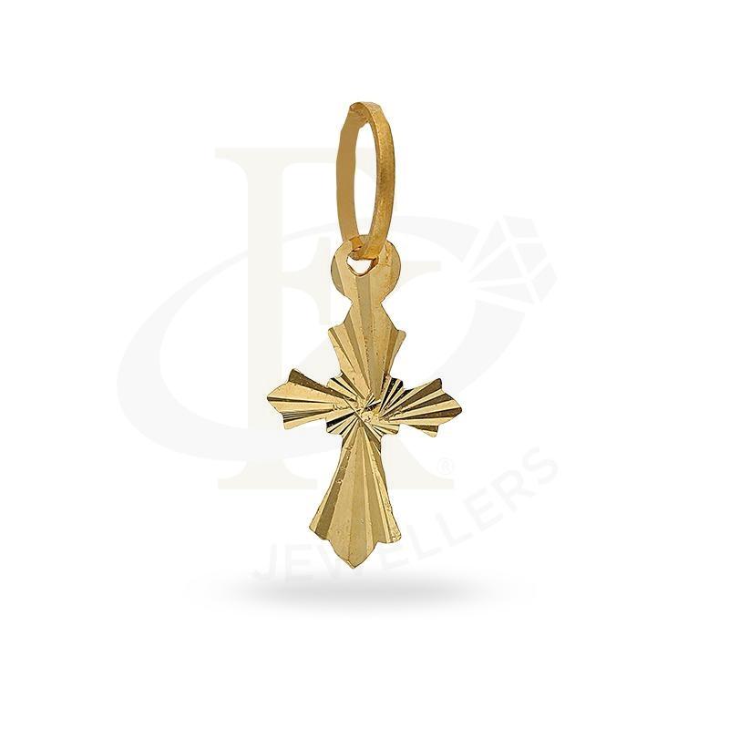 Gold Cross Pendant 22Kt - Fkjpnd22K2177 Pendants